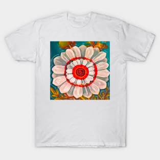 Red daisy T-Shirt